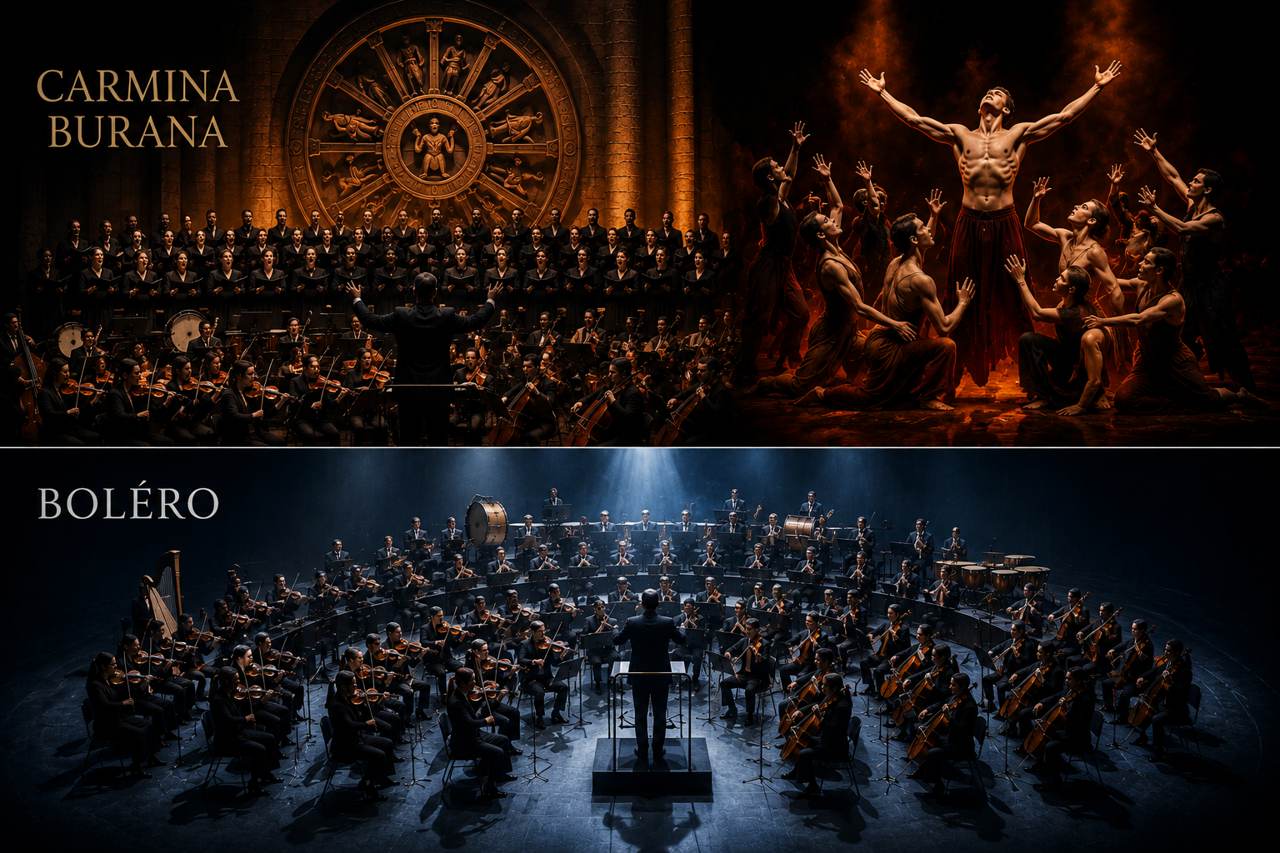 Carmina Burana gegen Boléro: Zwei Meisterwerke im direkten Vergleich Carmina Burana Bolero 2 unter 1MB - Carmina Burana gegen Boléro: Zwei Meisterwerke im direkten Vergleich